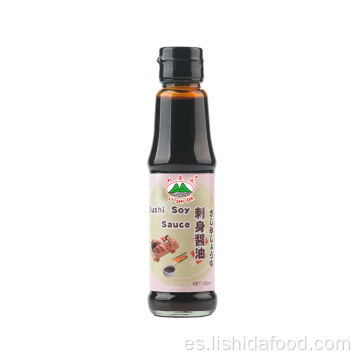 150ml botella de vidrio salsa de soja sushi